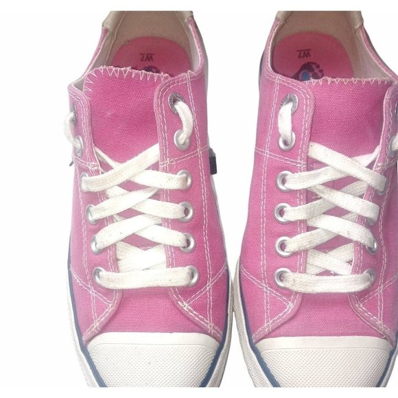 Bob's chuck taylor style pink low tops women's size 7 - Picture 1 of 8
